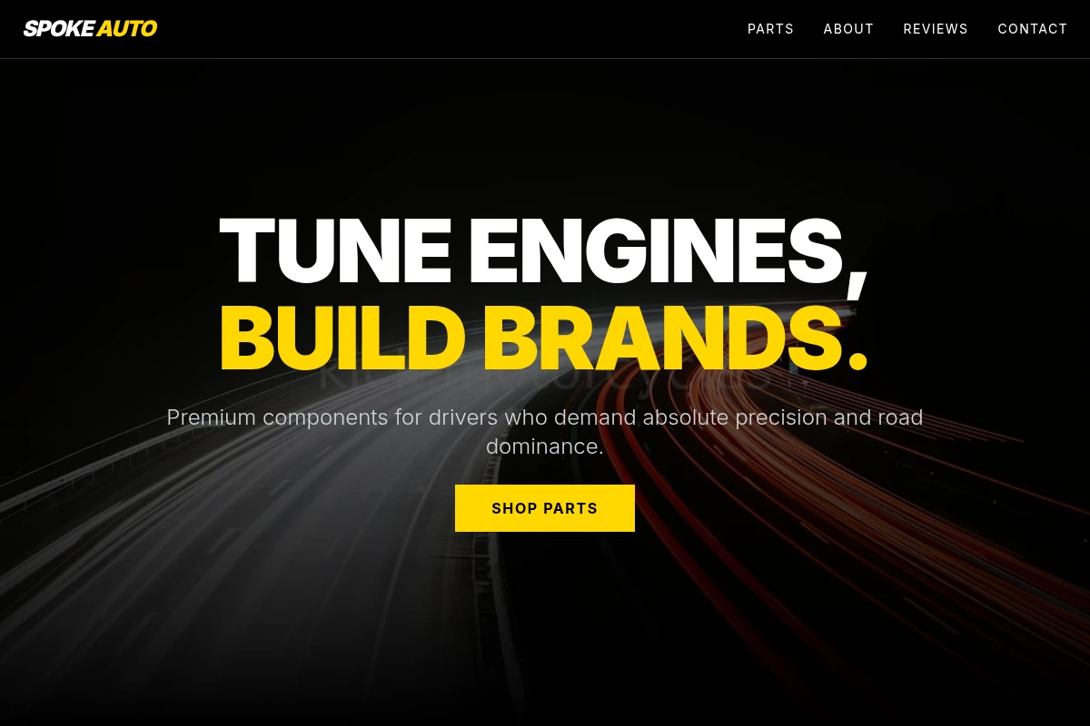 Spoke Auto Parts