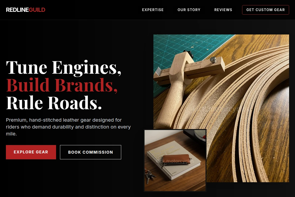 Handlebar Leathercraft