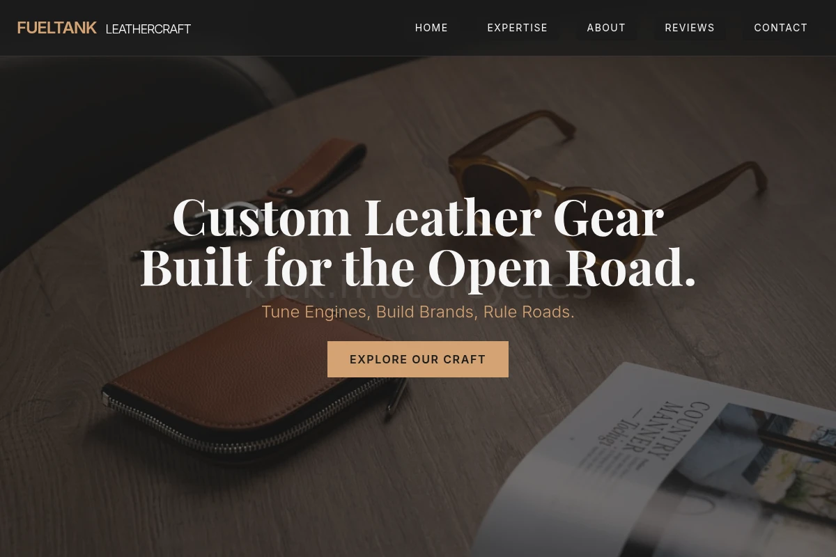 FuelTank Leathercraft