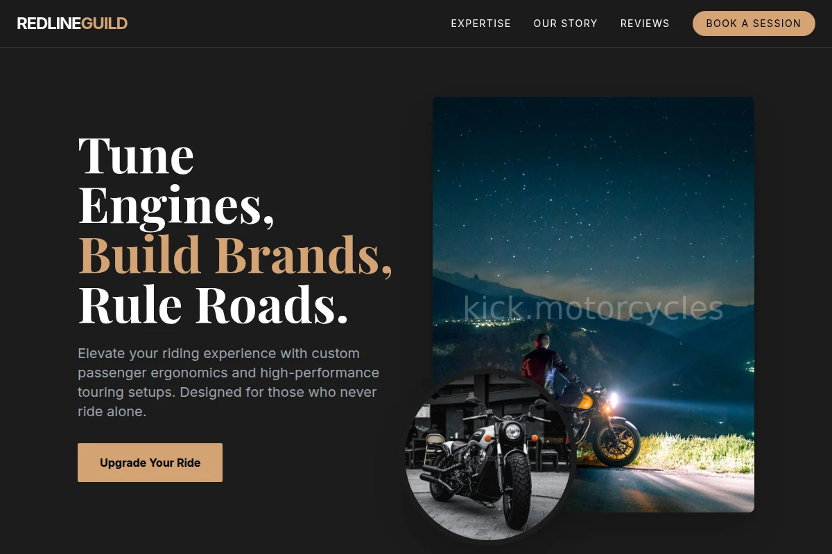 Pillion Motorcycle