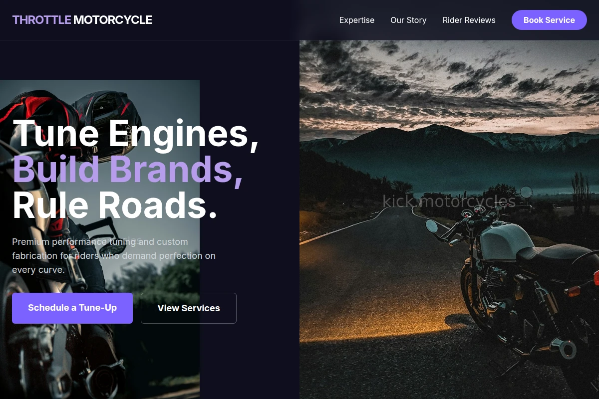 Throttle Motorcycle