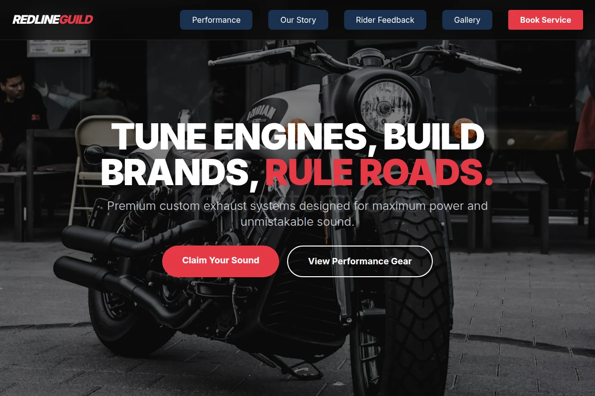 Exhaust Motorcycle