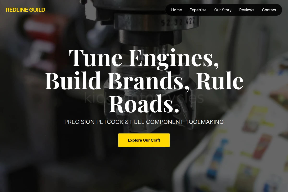 Petcock Toolmaking