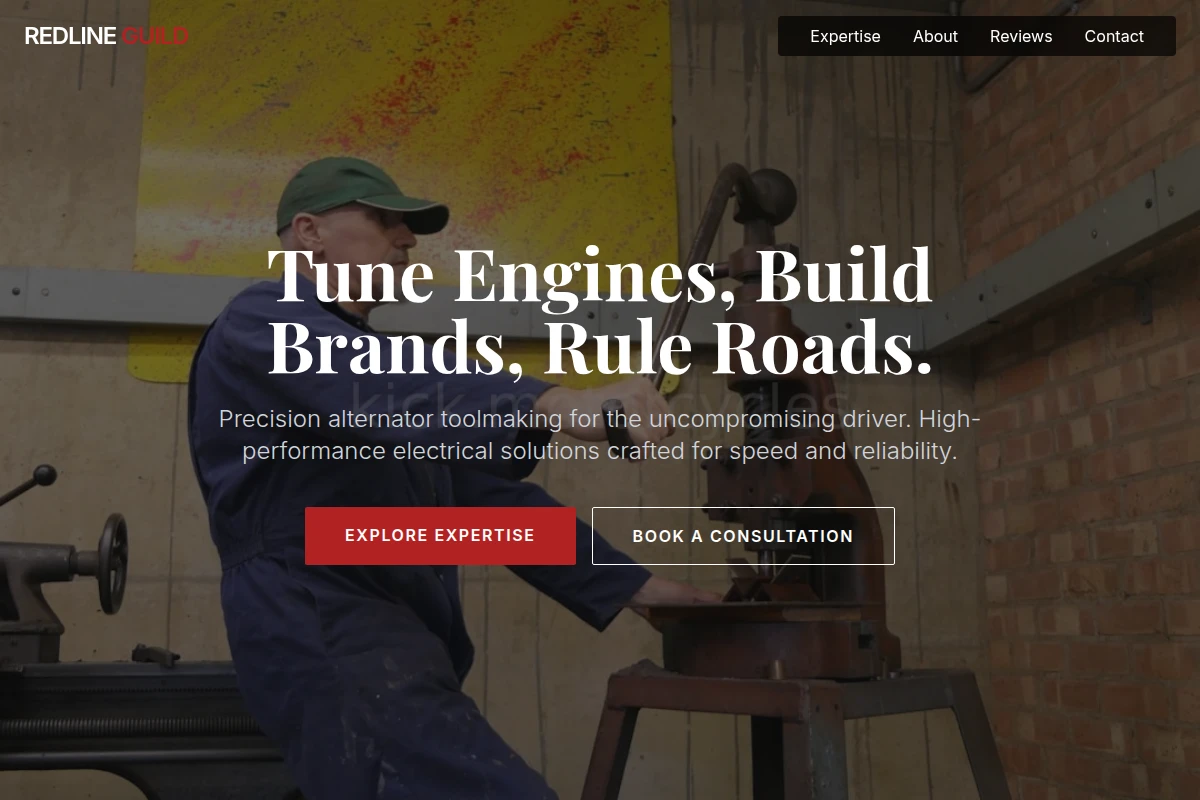 Alternator Toolmaking