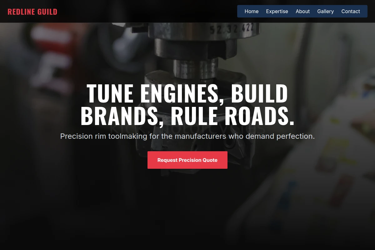 Rim Toolmaking