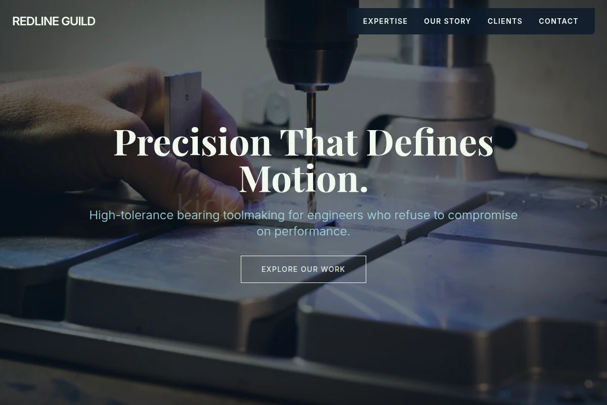 Bearing Toolmaking