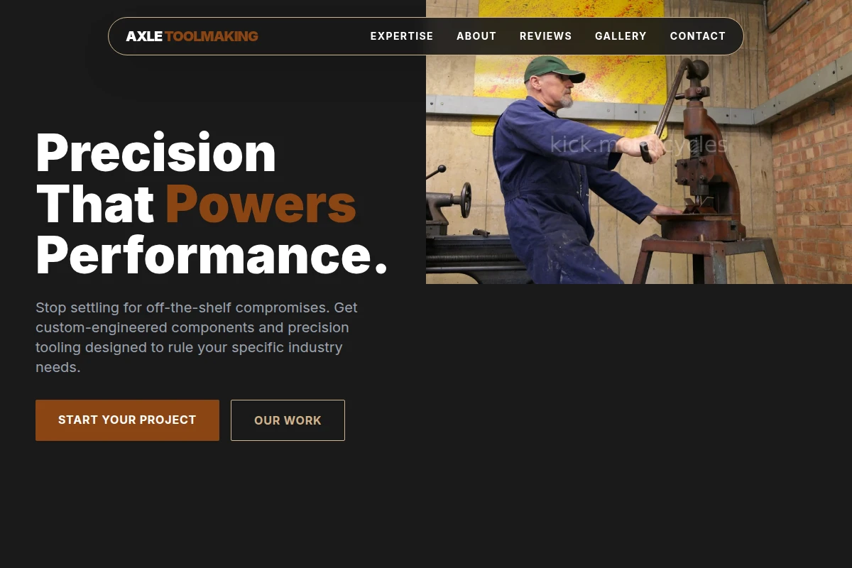 Axle Toolmaking